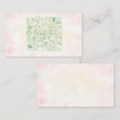 Garden Pack Visitenkarte (Vorne/Hinten)