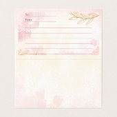 Garden Pack Visitenkarten (Innenseite Aufgefaltet)