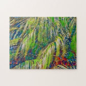 Garden Palm Tree Tropische Art Puzzle (Horizontal)