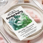 Garden Party Bloom Gardeners Party Einladung Postkarte