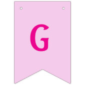 Garden Party Bowl of Blume Wimpelkette (Zweite Fahne)