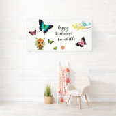 Garden Party Children Celebration Banner (Insitu)