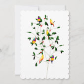 Garden Party Children Celebration Einladung (Rückseite)