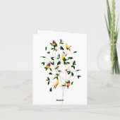 Garden Party Children Celebration Einladung (Rückseite)