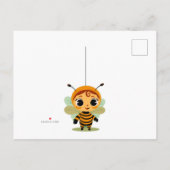 Garden Party Children Celebration Einladungspostkarte (Rückseite)