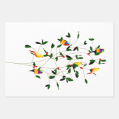 Garden Party Children Celebration Geschenkpapier Set (Vorderseite 2)