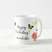 Garden Party Children Celebration Kaffeetasse (VorderseiteRechts)