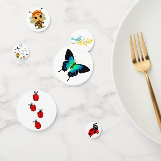 Garden Party Children Celebration Konfetti (Gruppe)