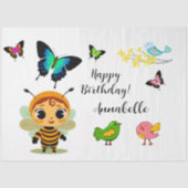 Garden Party Children Celebration Seidenpapier (Vorderseite)