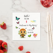 Garden Party Children Celebration Serviette (Beispiel)