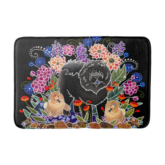 GARDEN PARTY CHOW - Kiste oder Badematte (Vorderseite)