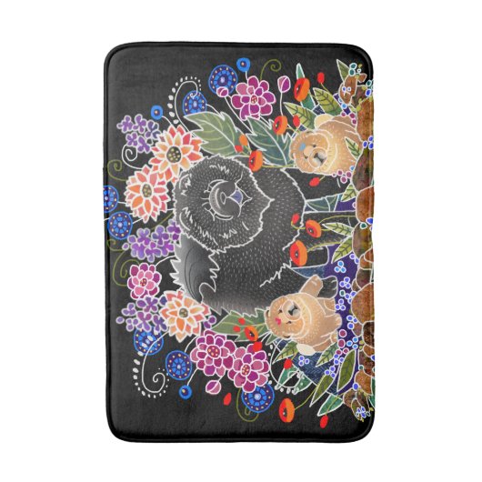 GARDEN PARTY CHOW - Kiste oder Badematte (Vorderseite Vertikal)