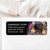 GARDEN PARTY CHOW - Rücksendeadressen-Aufklebers C (Insitu)