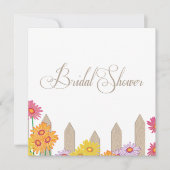 Garden Party Collection Brautparty Einladung (Vorderseite)