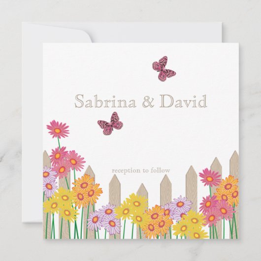 Garden Party Collection Einladung (Rückseite)