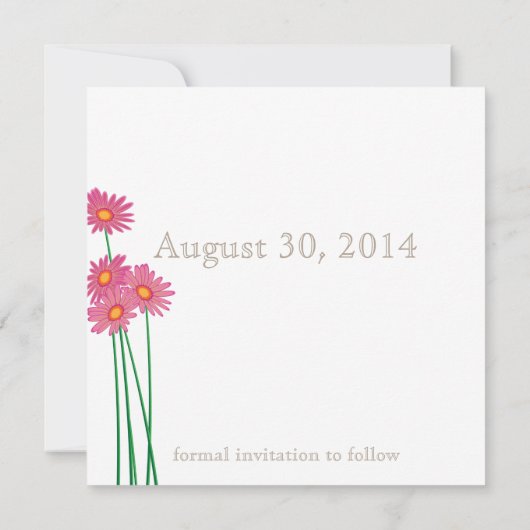 Garden Party Collection Save the Date (Rückseite)