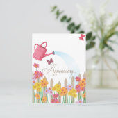 Garden Party Collection Verlobung Ankündigung (Stehend Vorderseite)