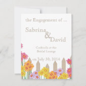 Garden Party Collection Verlobung Ankündigung (Rückseite)