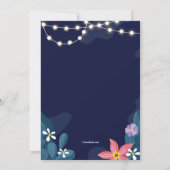 Garden Party Einladung (Rückseite)