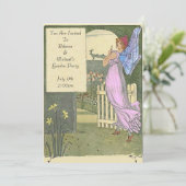 Garden-Party Einladung (Stehend Vorderseite)