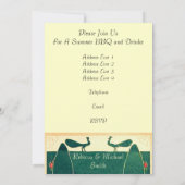 Garden-Party Einladung (Rückseite)