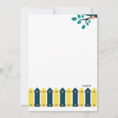 Garden Party Einladung (Rückseite)