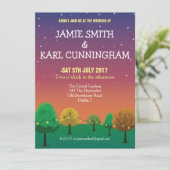 Garden Party Einladung (Stehend Vorderseite)