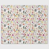 Garden Party Geschenkpapier (Flach)