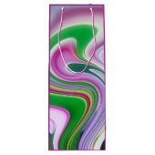 Garden Party Geschenktüte Für Weinflaschen (Rückseite)