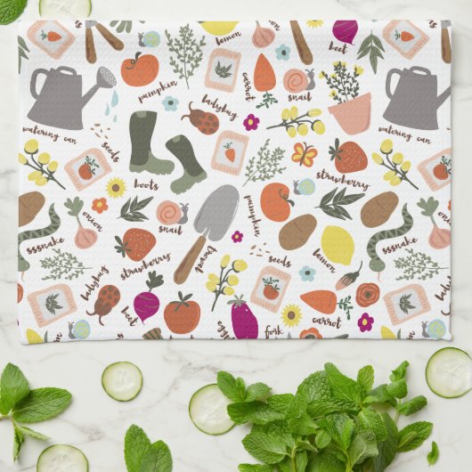 Garden Party Handtuch (Gefaltet)