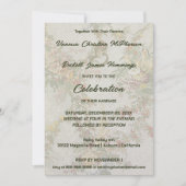 Garden Party Hochzeit Einladung (Vorderseite)