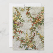 Garden Party Hochzeit Einladung (Rückseite)