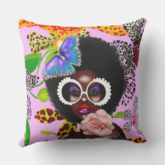 Garden Party Kissen (Rückseite)