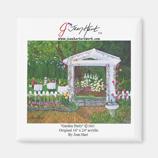 Garden Party Magnet (Vorne)