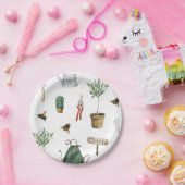 Garden Party Pflanze Liebhaber Pappteller (Party)