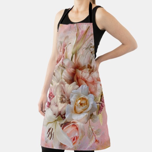 Garden Party Pink All-over Print-Schürze Schürze (InSitu)