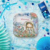 Garden Party Plate Pappteller (Party)
