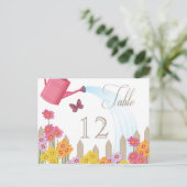 Garden-Party-Sammelkarte Postkarte (Stehend Vorderseite)