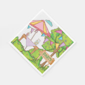 Garden Party Serviette (Ecke)