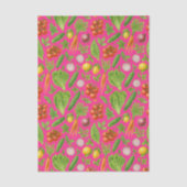Garden Party Vegetable Theme Paper — Luxe Design Seidenpapier (Vorderseite)