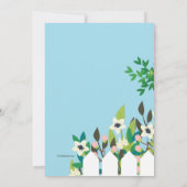 Garden Party Verlobung Einladung (Rückseite)