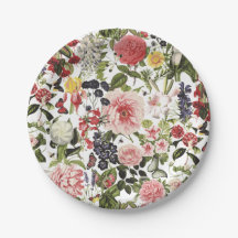 Garden Party Vintag Blumengrün Thumb Geburtstag