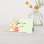 Garden Party Wedding Platzkarte (Rückseite)