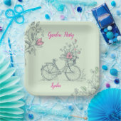 Garden Party Whimsical Floral Pappteller (Party)