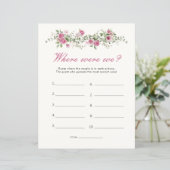 Garden Party, wo wir rosa Brautparty Game (Stehend Vorderseite)