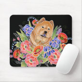 GARDEN PATH Smooth Chow - Mouse Pad Mousepad (Mit Mouse)