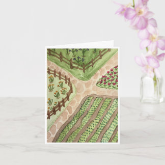 Garden Paths Greeting Card Karte
