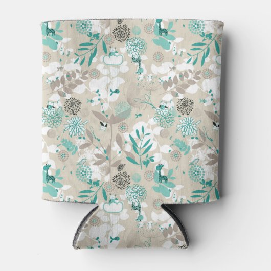 Garden Pattern Dosenkühler (Vorderseite)