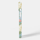 Garden Peony Floral Pattern Case-Mate iPhone Hülle (Rückseite / Links)