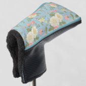Garden Peony Floral Pattern Golf Headcover (3/4 Vorderseite)